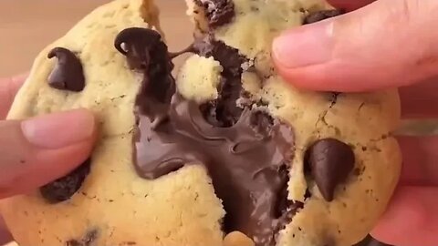 Nutella stuffed cookies