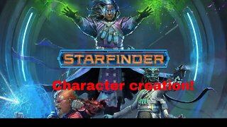 Star Finder character creation