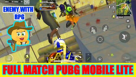 Full Match PUBG Mobile Lite | Pubg Mobile Lite Gameplay | Danger X Gaming