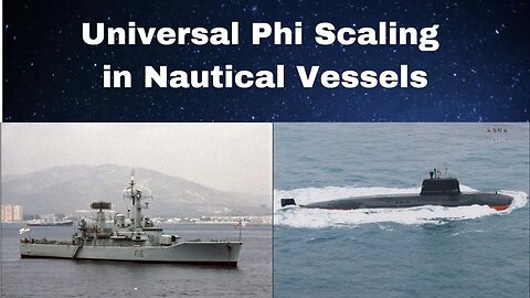 Universal Phi Scaling in Nautical Vessels