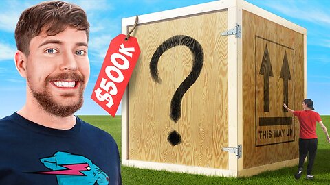 I Bought The World's Largest Mystery Box! ($500,000) | @americanguy #rumbe #video #youtube
