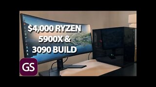 $4000 Ryzen 5900X AORUS 3090 EXTREME PC Build