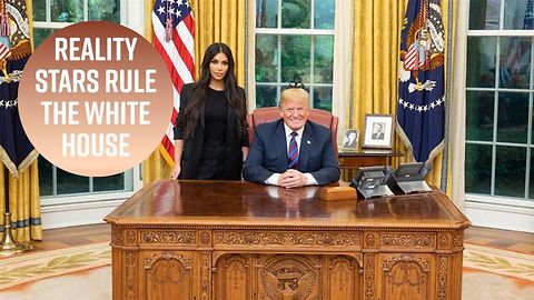 Kim Kardashian meets with Trump in the Oval Office