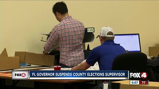 DeSantis suspends elections supervisor