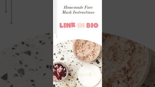 Homemade Face Mask Instructions #beauty #naturalrecipes