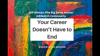 Your Career Doesn’t Have to End #shorts