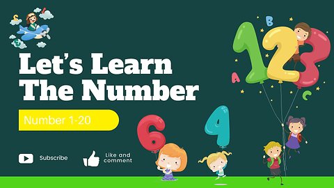 Counting 1-20 | Numbers From 1 to 20 | Numbers spelling | Learn Numbers | Bright Spark Station
