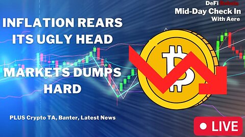 Key Levels | Bitcoin & Crypto Price Chart Update | Inflation Up | Spotify NFTs | Crypto TA & News