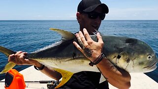 Trolling Ribbonfish Next To Oil Rigs On The Texas Coast