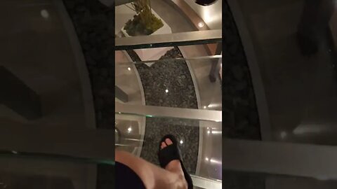 Glass Stairs on Symphony of the Seas!