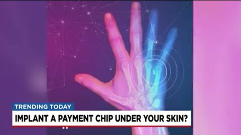 The Great Reset | "Microchips to Implant Under Your Skin. Most Likely Implanted In Your Hand."