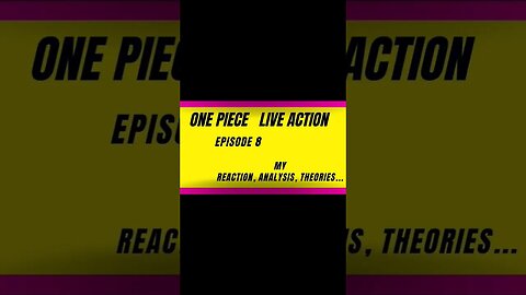 one piece live action reaction harsh&blunt episode 8 voice short