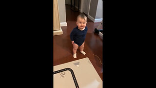 Baby Has A 'Conversation' With Her Dad