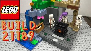 LEGO Minecraft The Skeleton Dungeon 21189 build #lego #legominecraft #legobuild