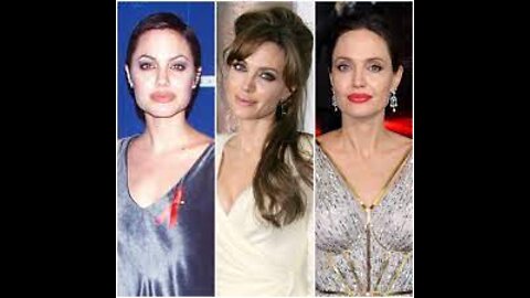 before and after famous actress Angelina Jolie