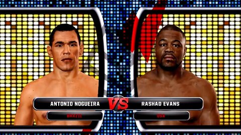 UFC Undisputed 3 Gameplay Rashad Evans vs Antonio Nogueira (Pride)