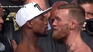 Thousands of fans attend weigh-in for Mayweather vs. McGregor