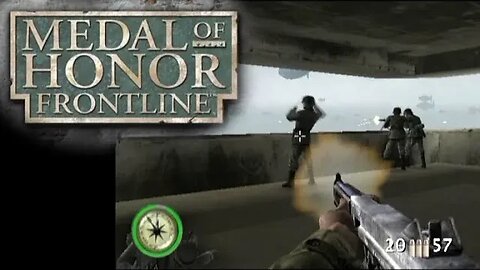 Jogando GameCube no Xbox Series S - Medal of Honor: Frontline