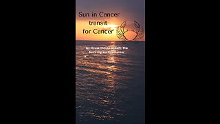 CANCER ♋️: Sun’s transit in Cancer (what does it mean for you) #cancer #sun #transit #tarotary