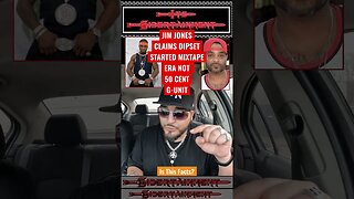 #JimJones Claims #Dipset Started #Mixtape Era NOT #50Cent & #GUnit