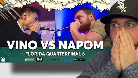 NAPOM IS JUST A BATTLING MACHINE | Vino vs NaPoM | Florida Beatbox Battle 2023 | Quarterfinal 6