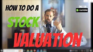 LEARN How to VALUE a Stock!!!