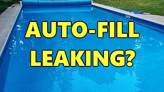Hidden Leaks From Auto Water Fill Systems