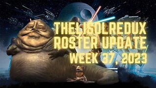 TheLisolRedux Roster Update | Week 37 2023 | Finishing up Jabba, prepping next project | SWGoH