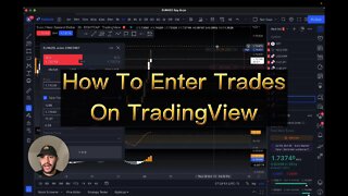 How to Enter Trades on TradingView!!