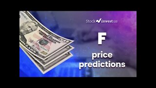 F Price Predictions - Ford Motor Stock Analysis for Friday, January 21st