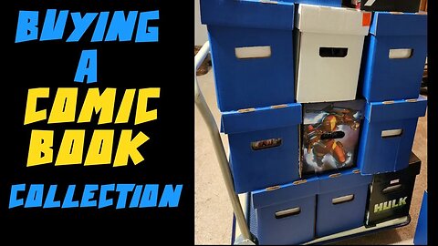 Buying a Small Comic Book Collection in North Carolina | Dollar Bin Diving at an Antique Mall