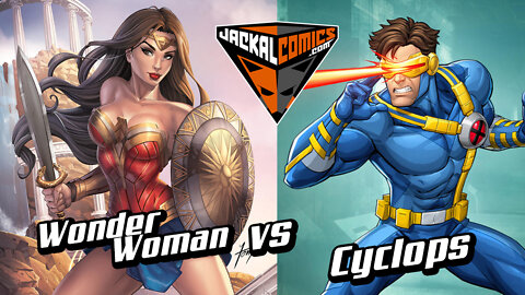 WONDER WOMAN Vs. CYCLOPS - Comic Book Battles: Who Would Win In A Fight?