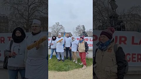 Rassemblement Boulangers/Artisans le 23/01/23 à Nation- Paris