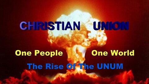 CHRISTIAN UNION- Rise of the UNUM (Book trailer)