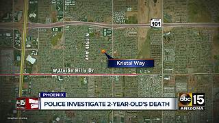 Phoenix police investigating child's death