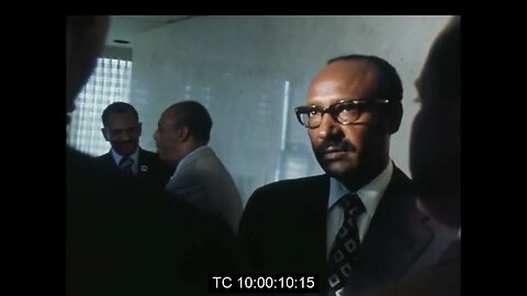 Siad Barre met Mengistu Haile Mariam, Teferi Benti, and Atnafu Abate 1976