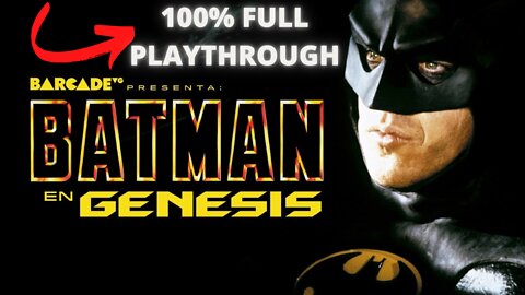 Batman The Video Game (Longplay Hard Difficulty)