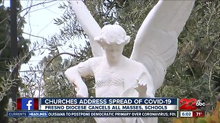 Diocese cancels masses in kern county due to coronavirus