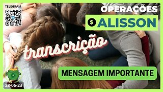 GESTOR ALISSON Mensagem Importante