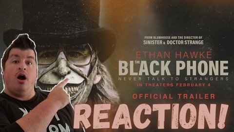 The Black Phone - Official Trailer Reaction!