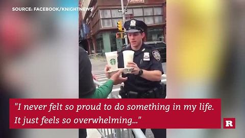 Starbucks Manager Goes Extra Mile For NYPD