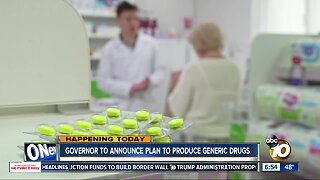 Newsom's plan could make California first state to make its own generic drugs