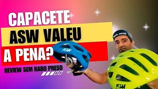 Capacete ASW vale a pena