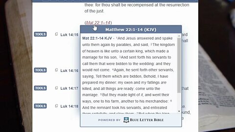Bible Study: "Luke 14" @ShawnPGreene