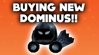 BUYING THE NEW DOMINUS ON ROBLOX... (31,000 ROBUX HALLOWEEN GIFT)