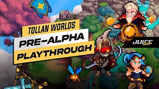 Tollan Worlds - Pre alpha Playthrough | Free to play Action RPG