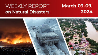 Weekly Report on Natural Disasters #1. Fires in the USA, Flooding in Italy, Heavy Rains in Brazil