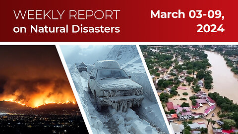 Weekly Report on Natural Disasters #1. Fires in the USA, Flooding in Italy, Heavy Rains in Brazil