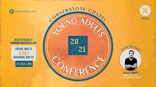 Cornerstone Chapel Young Adults Conference 2021 (Promo)