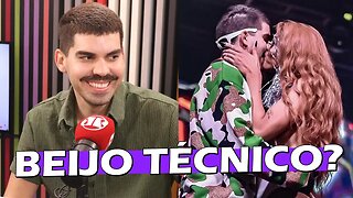 Beijo técnico ou pra valer? Mateus Carrilho comenta beijos em Pabllo Vittar
